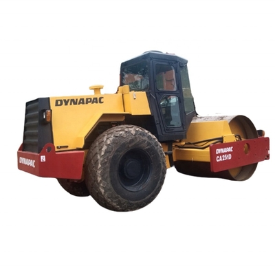 Gebruikt 9TON Japan EPA Motor CA251 Hydraulische wegroller Dynapac CA251 Originele verf