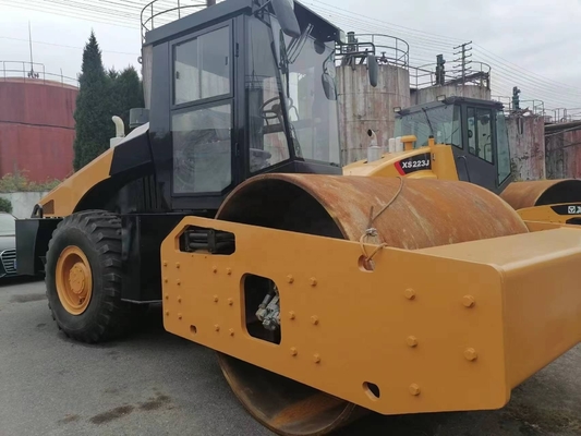 15 ton werkgewicht gebruikte Sany SSR220AC wegrol in goede staat