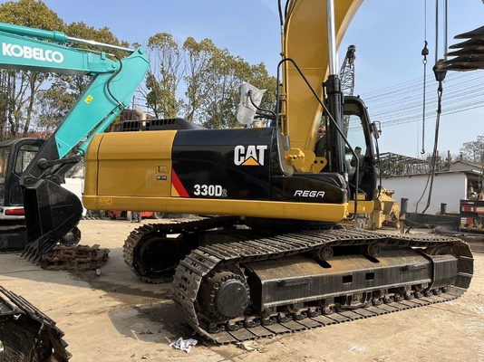 CAT 330D2 Gebruikte graafmachine met Liyuan hydraulische cilinder en 0.3M3 emmer in goede staat