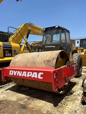15 ton Dynapac CA301 gebruikte wegrol met originele verf en HINO-motor uit Japan