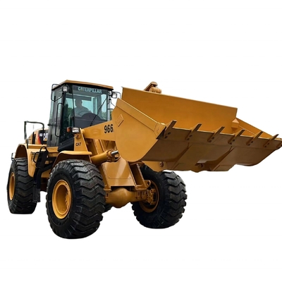 CAT 966H Gebruikte laadmachine met Liyuan hydraulische cilinder in goede staat