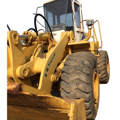 Kawasaki 85Z tweedehands laadmachine met Liyuan Hydraulische Pomp en andere emmercapaciteit