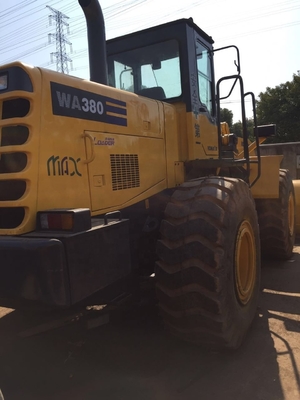 Uitstekende staat Komatsu WA380 Gebruikte wiellader met Liyuan Hydraulische cilinder