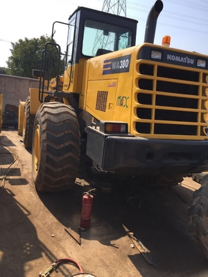 Uitstekende staat Komatsu WA380 Gebruikte wiellader met Liyuan Hydraulische cilinder