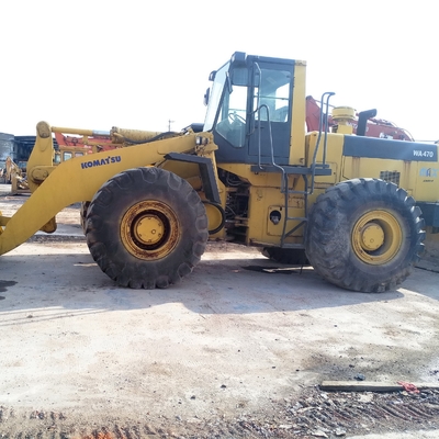 Originele Komatsu WA470 gebruikte wiellader in goede staat met 0-2000 werkuren