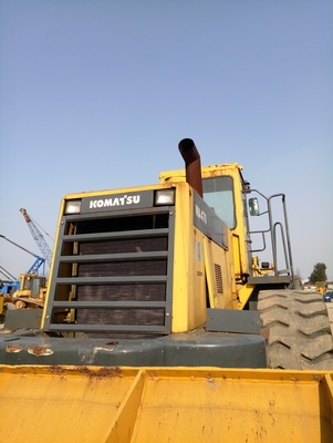 Originele Komatsu WA470 gebruikte wiellader in goede staat met 0-2000 werkuren