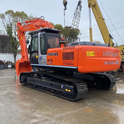 Gebruikte Hitachi ZX240G graafmachine met Liyuan hydraulische pomp in goede staat
