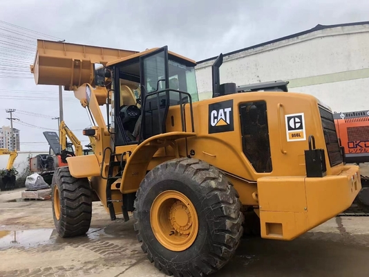 Cat 966L tweedehands wiellader met Japan motor en Liyuan hydraulische pomp in goede staat