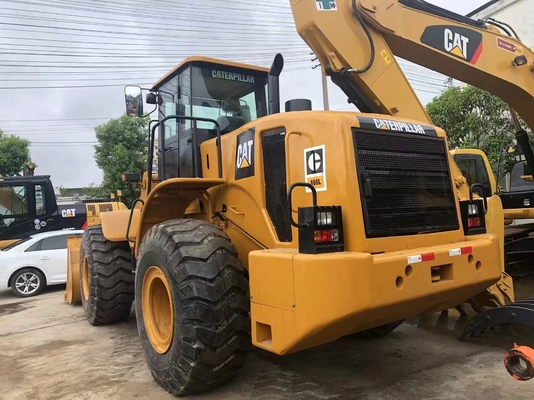 Cat 966L tweedehands wiellader met Japan motor en Liyuan hydraulische pomp in goede staat