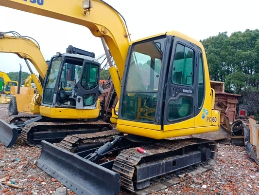 Gebruikte graafmachine Komatsu PC60 Graafmachine in goede staat Machine Gewicht 6000 KG