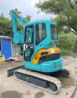 Gebruikte Kubota KX165-5 EPA Engine Crawler Digger Excavator voor restaurant in Shanghai