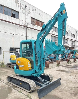 Gebruikte Kubota KX165-5 EPA Engine Crawler Digger Excavator voor restaurant in Shanghai