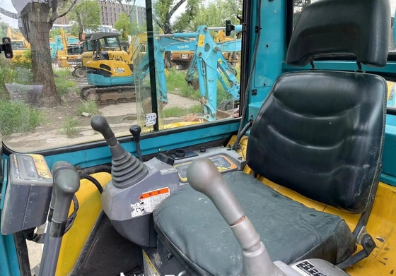 Gebruikte Kubota KX165-5 EPA Engine Crawler Digger Excavator voor restaurant in Shanghai