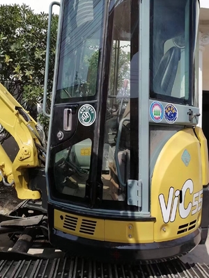 Gebruikte Yanmar VIC55 graafmachine met Liyuan Hydraulische Valve Moving Type Crawler Graafmachine