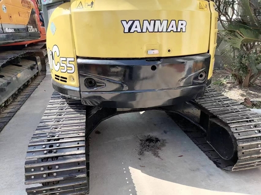 Gebruikte Yanmar VIC55 graafmachine met Liyuan Hydraulische Valve Moving Type Crawler Graafmachine