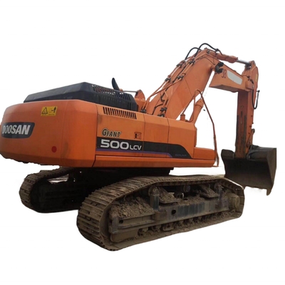 Draagbare graafmachine Doosan 500-7 in goede staat originele tweedehands graver