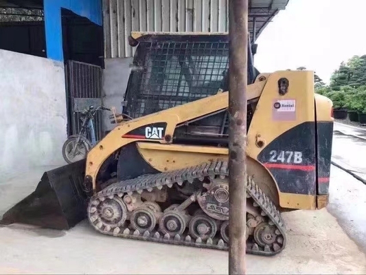 Gebruikte Japan Original Paint Caterpillar Wheel Loader 247B met een hoog werkend rendement