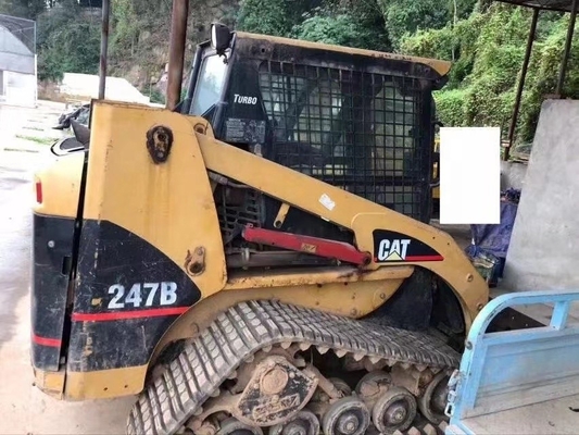Gebruikte Japan Original Paint Caterpillar Wheel Loader 247B met een hoog werkend rendement