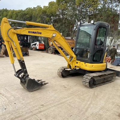 Gebruikte Komatsu PC35 3T graafmachine in goede staat Crawler Digger EPA Motor Shanghai