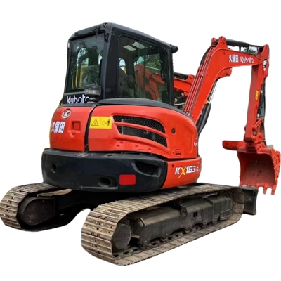Low-Hour 2020 Japan Tweedehands graafmachine Kubota KX163 Gebruikte graafmachine voor uw project