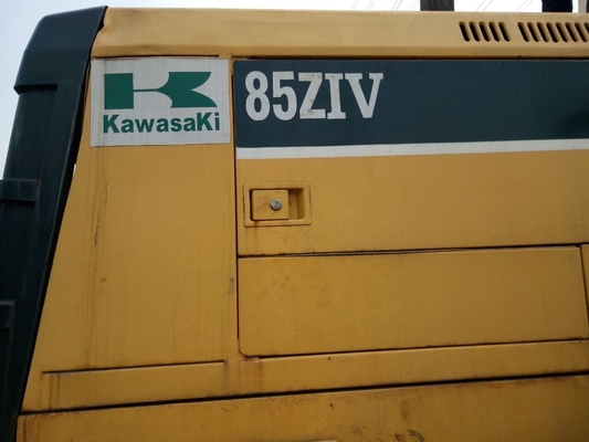 Gebruikte Kawasaki 85Z voorlader met originele verf en EPA motor uit Japan