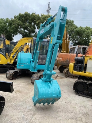 Gebruikte Kobelco SK60 mini graafmachine met Liyuan hydraulische pomp lage werktijden 0-2000