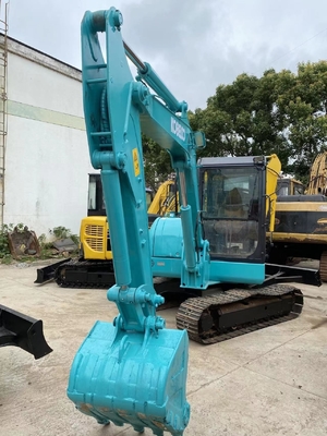Gebruikte Kobelco SK60 mini graafmachine met Liyuan hydraulische pomp lage werktijden 0-2000
