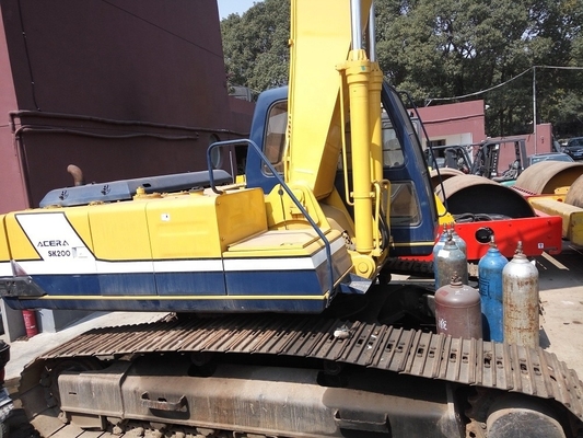 Kobelco SK200 Excavator Japan Originele hydraulische machine met Liyuan hydraulische klep