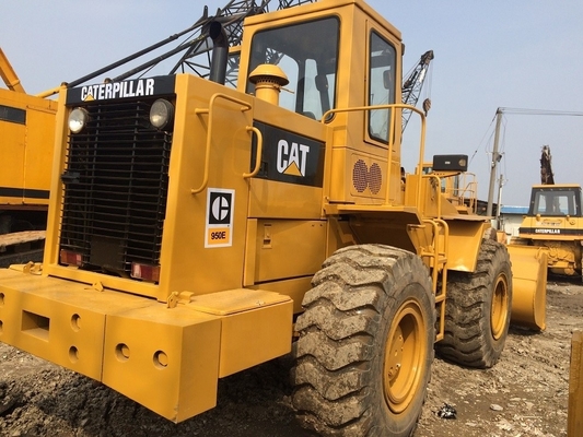 70 kW Gebruikte CAT Caterpillar 950E-lader uit Japan Goed in stand Aardbewerkingsmachines