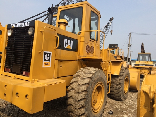 70 kW Gebruikte CAT Caterpillar 950E-lader uit Japan Goed in stand Aardbewerkingsmachines