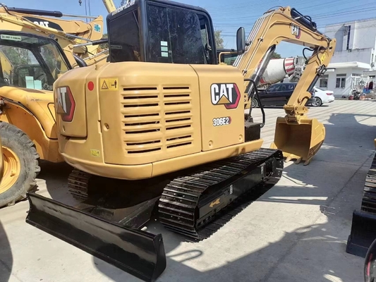 CAT 306E2 Gebruikte mini-graafmachine met 0-2000 werkuren en gratis verzending inbegrepen