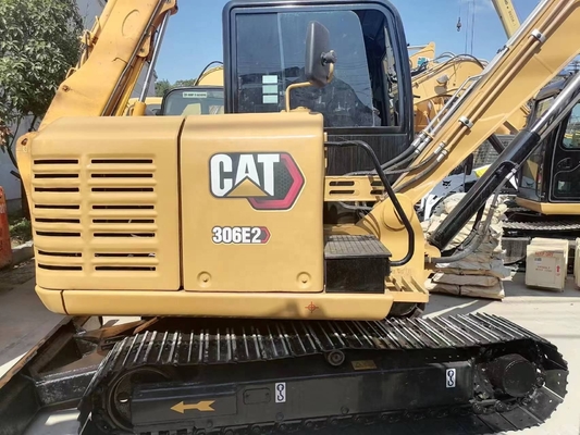 CAT 306E2 Gebruikte mini-graafmachine met 0-2000 werkuren en gratis verzending inbegrepen
