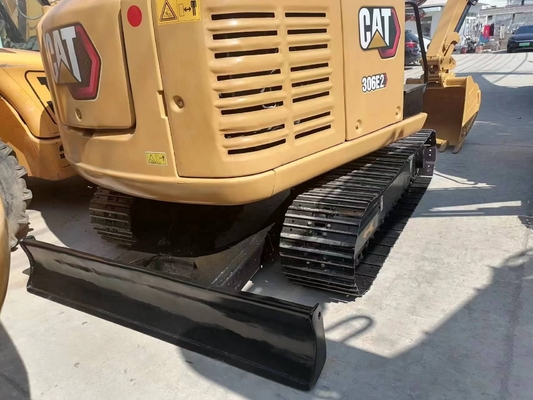 CAT 306E2 Gebruikte mini-graafmachine met 0-2000 werkuren en gratis verzending inbegrepen