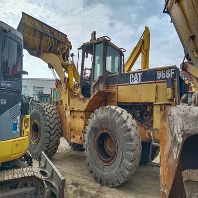 Tweedehands Caterpillar 966f laadmachine voor voedselwinkels Gebruikte Cat 966f wiellader