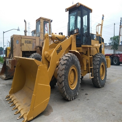 Zeer veelzijdige gebruikte voorwielladder CAT 966G voor bouwmachines