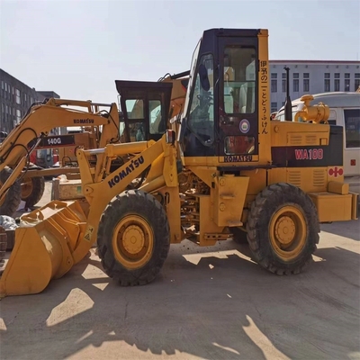 60 kW lage werktijden originele Japanse gebruikte Komatsu WA100 wiellader voor uw