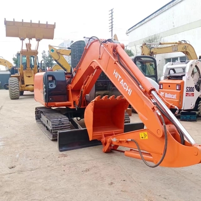 Hitachi ZX70 Gebruikte graafmachine uit Japan met HINO-motor en Liyuan Hydraulische cilinder