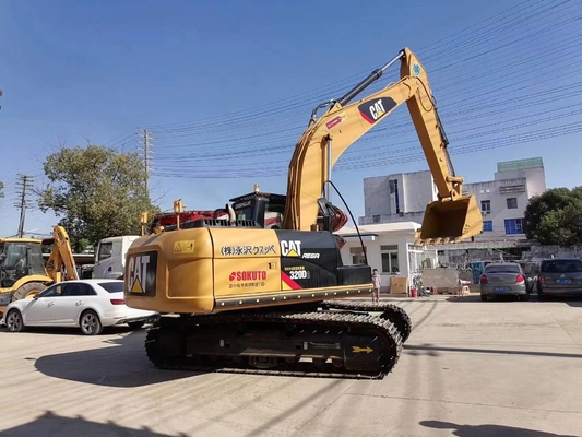 Gebruikte Caterpillar-graafmachine Cat320D2 Japanse productie, laadmachine met een nominale lading van 20 ton