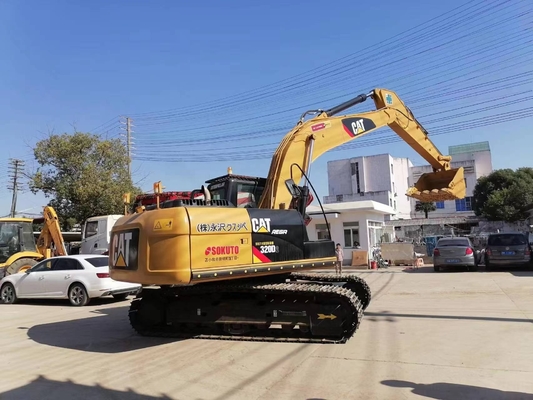 Gebruikte Caterpillar-graafmachine Cat320D2 Japanse productie, laadmachine met een nominale lading van 20 ton