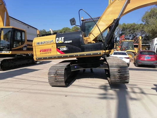Gebruikte Caterpillar-graafmachine Cat320D2 Japanse productie, laadmachine met een nominale lading van 20 ton