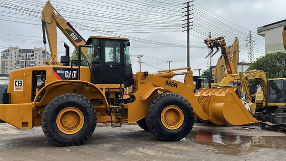 Slechte werktijden CAT Caterpillar 966H Originele Japanse laadmachine CAT966H in goede staat