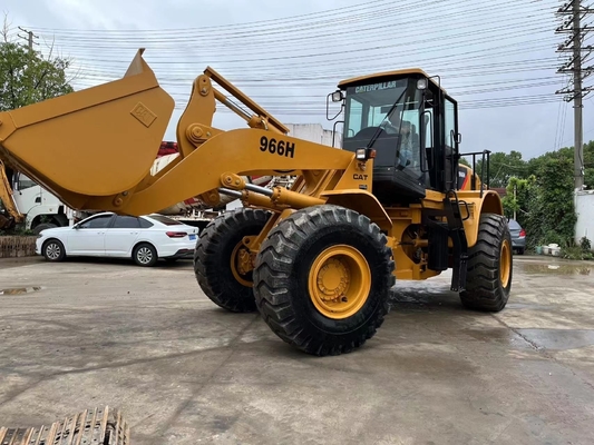 Slechte werktijden CAT Caterpillar 966H Originele Japanse laadmachine CAT966H in goede staat