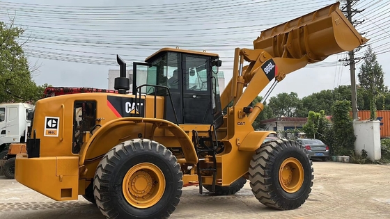 Oorspronkelijke kleur Gebruikte CAT Caterpillar 966L voorlader Aardbewegingsmachines