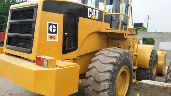 11000 12000 kg Gewicht van de machine Gebruikte CAT 966G wiellader met hydraulische pomp van Nabtesco