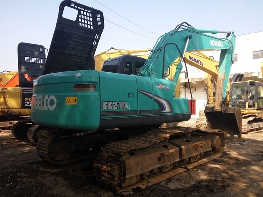 Gebruikte graafmachine Kobelco SK210LC Japan Originele tractor met laag brandstofverbruik