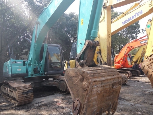 Gebruikte graafmachine Kobelco SK210LC Japan Originele tractor met laag brandstofverbruik