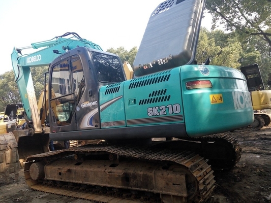 Gebruikte graafmachine Kobelco SK210LC Japan Originele tractor met laag brandstofverbruik