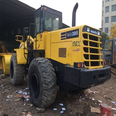 5TON Gebruikte Komatsu WA380 wiellader in goede staat met hydraulische pomp andere