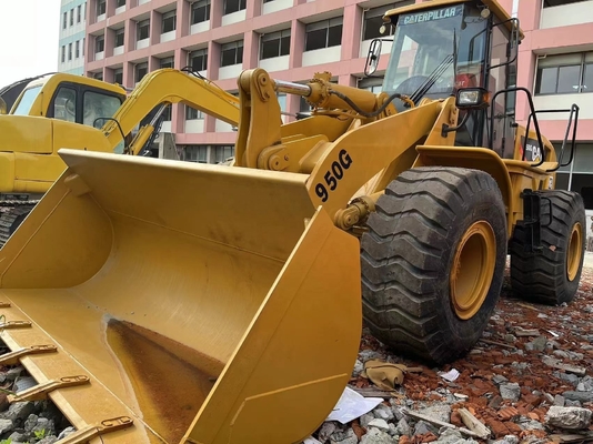 Gebruikte voorlader Caterpillar 950G wiellader voor bouwwerkzaamheden uit Japan