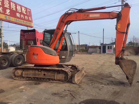 Originele Japanse 7T graafmachine Hitachi zx75us zaxis75us Crawler Digger met EPA-motor